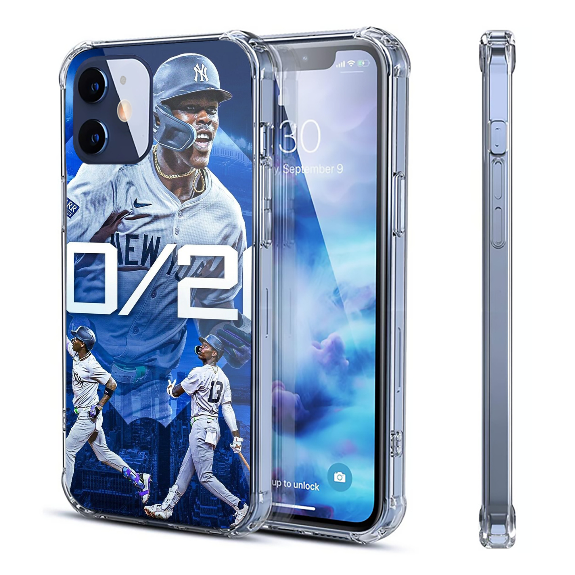 Jazz Chisholm Jr. 34 Clear IPhone 12 Case – Soft TPU With UV Print – Enhanced Drop Protection, Precise Fit, Anti-Fingerprint, Customizable Design, Scratch-Resistant, Yellow-Resistant